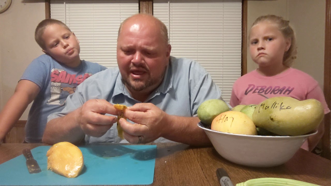 #Glenn #mango #tastetest with #fricknfrack & #theurbanhillbilly