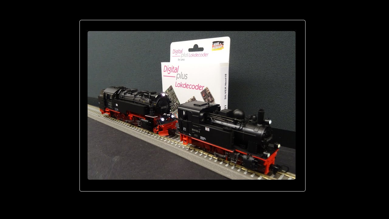 Tillig HOm locos fitted with Lenz 10318 Next18