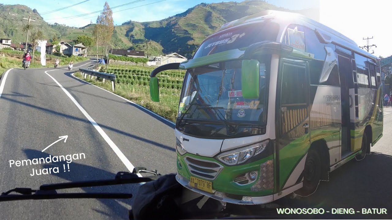 Naik Bis Ke Dataran Tinggi Dieng 🌄 | [ 𝗩𝗶𝗲𝘄 𝗡𝗮𝗶𝗸 ] | TABAH Medium Bus | ( 2/5 ) 