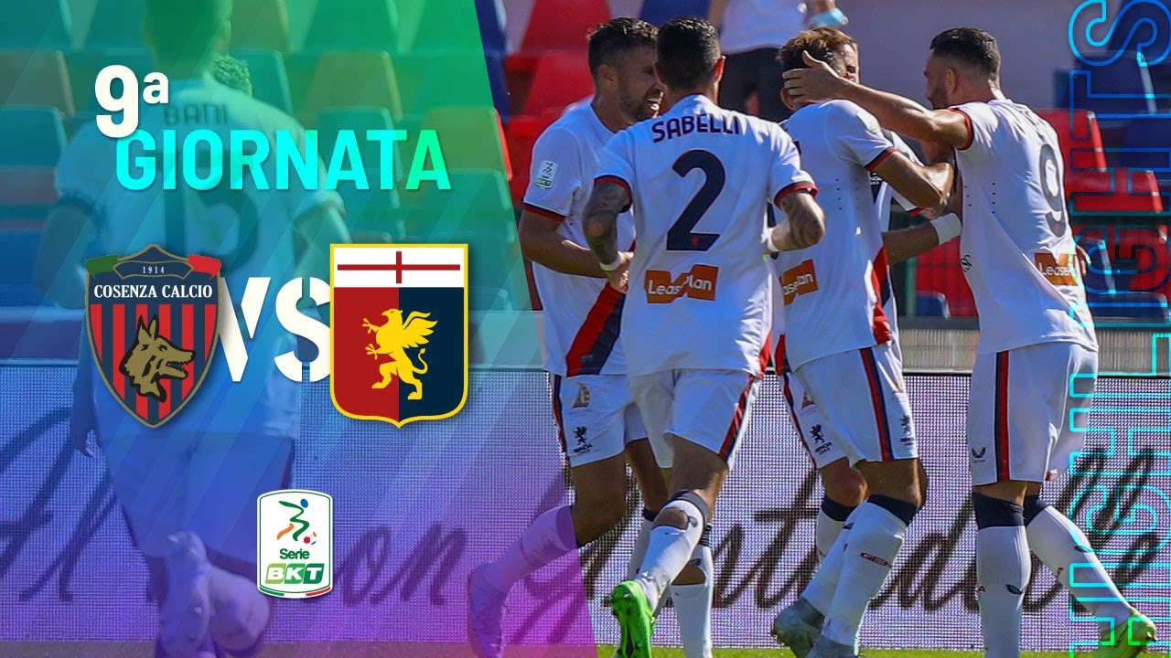 HIGHLIGHTS | Cosenza vs Genoa (1-2) - SERIE BKT
