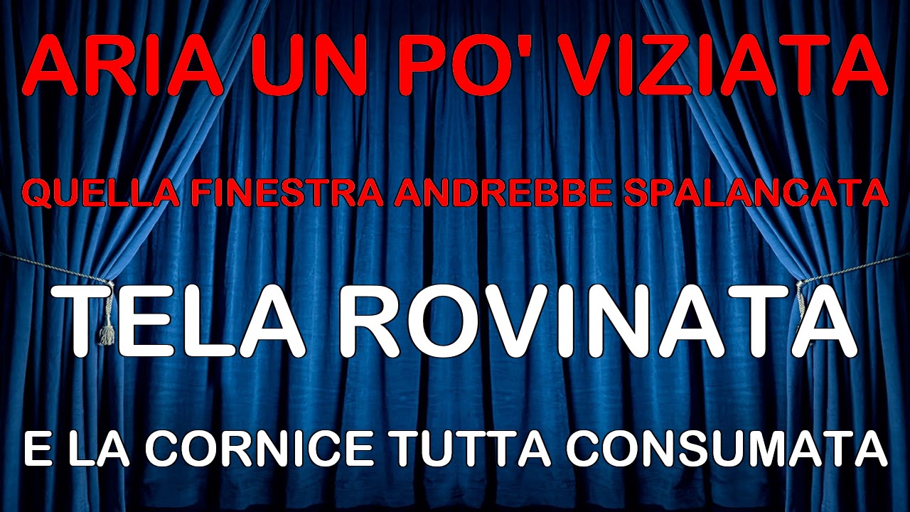 Enrico Ruggeri - Polvere LIVE CORI KARAOKE MM (fair use)