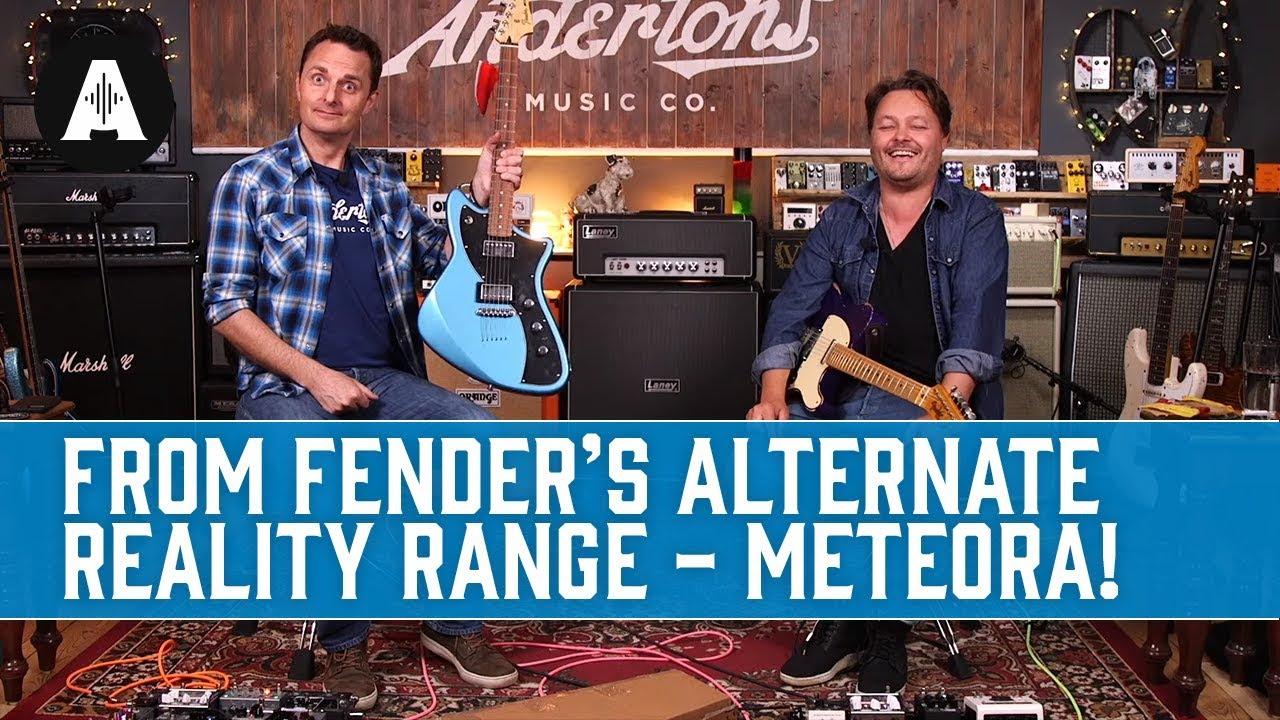 Fender's New Meteora Guitars from the Alternate Reality Range!