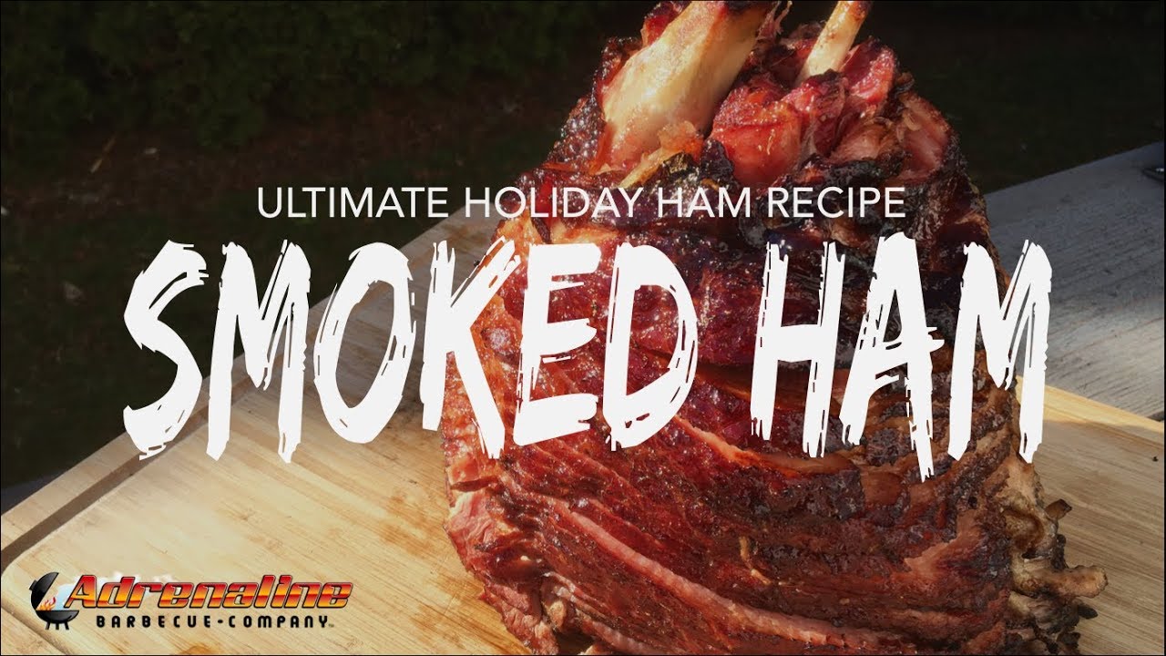Ultimate Smoked Ham Recipe from AmazingRibs.com - Smoked Holiday Ham with Apricot Glaze