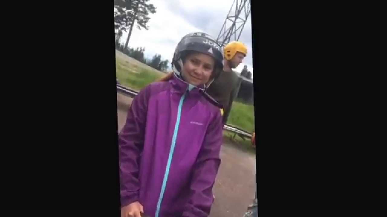 Ett lite kortklipp, sommar rodel i R&auml;ttvik