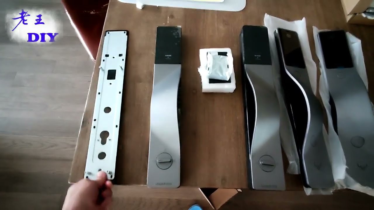 老王DIY《鹿客V5 MAX智能锁安装》Lockin V5 Max Smart lock installation.