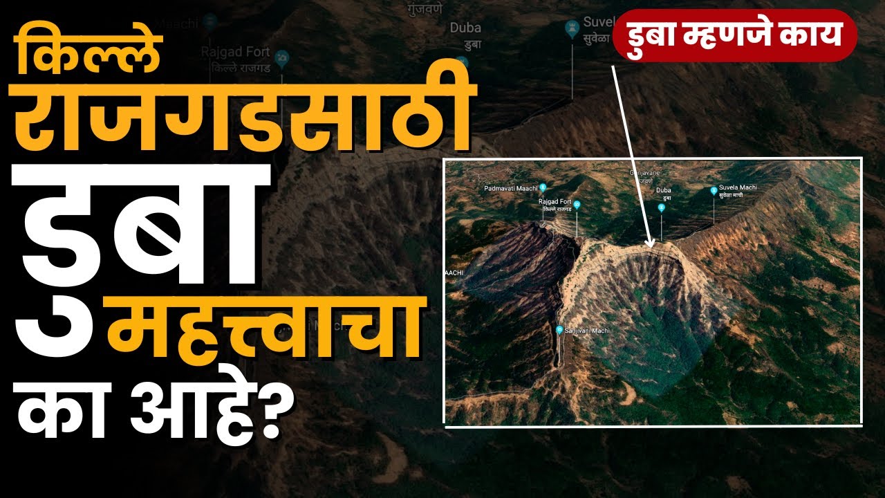 डुबा म्हणजे काय? राजगडासाठी डुबा का महत्त्वाचा? | Rajgad fort | राजगड किल्ला | Part 4
