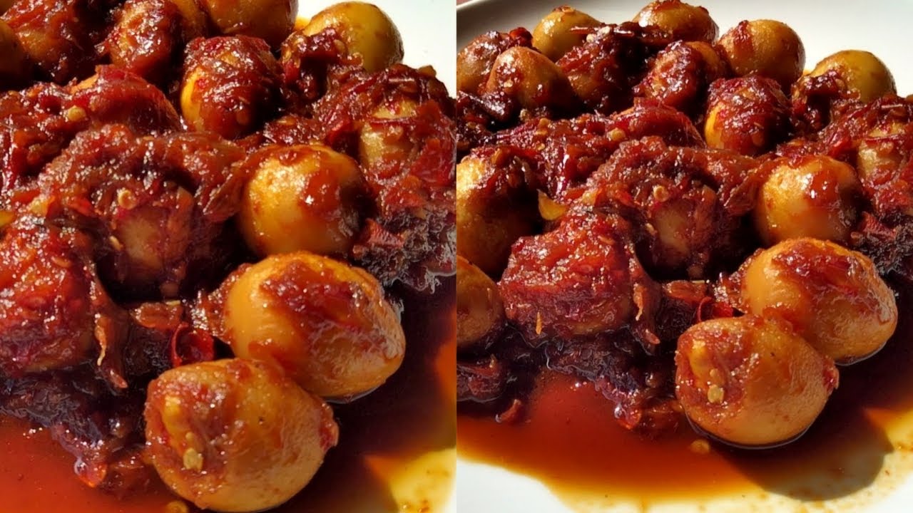 DI JAMIN MANTEP BANGET‼️RESEP TELUR PUYUH KECAP PEDAS MANIS‼️