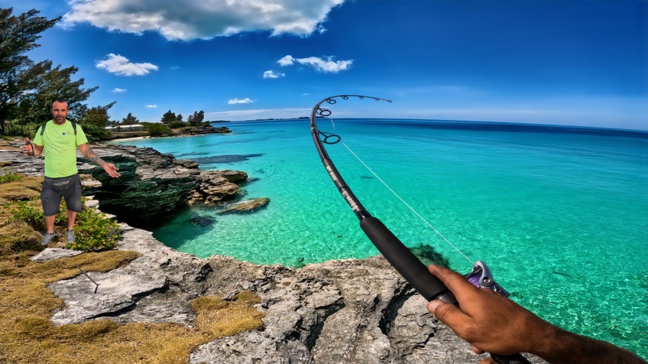 Catching Fish in the World's Most Beautiful Water and Sharing the Blessings with a Stranger!
