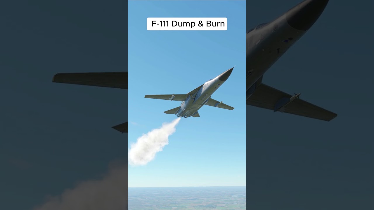 F-111 Dump & Burn in War Thunder