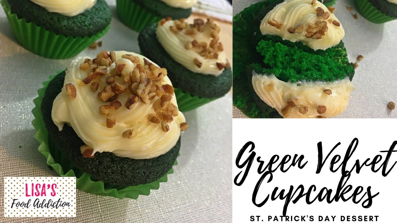 Green Velvet Cupcakes