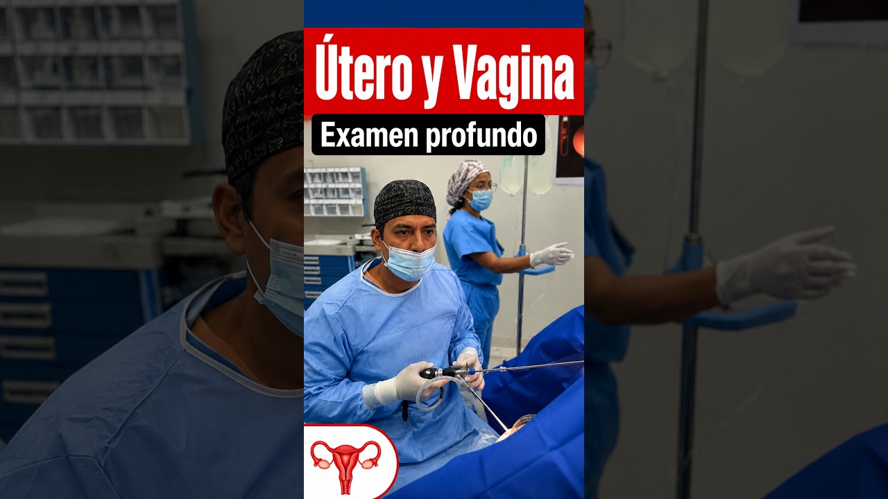 Examen de UTERO y VAGINA - Qué es La Histeroscopía  #vagina #utero