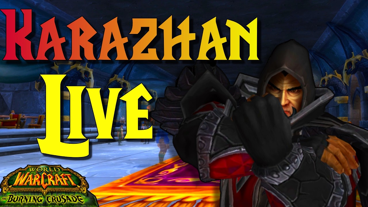 My First ever TBC Raid.. The Guild Takes on Karazhan!
