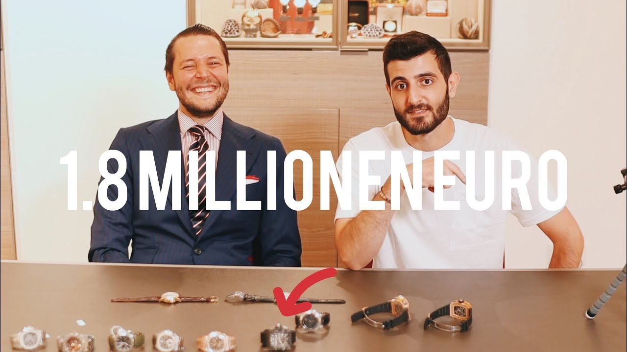 1.8 MILLIONEN EURO AUF DEM TISCH!! - Die teuersten Uhren von Cologne Watch mit Marc Gebauer!