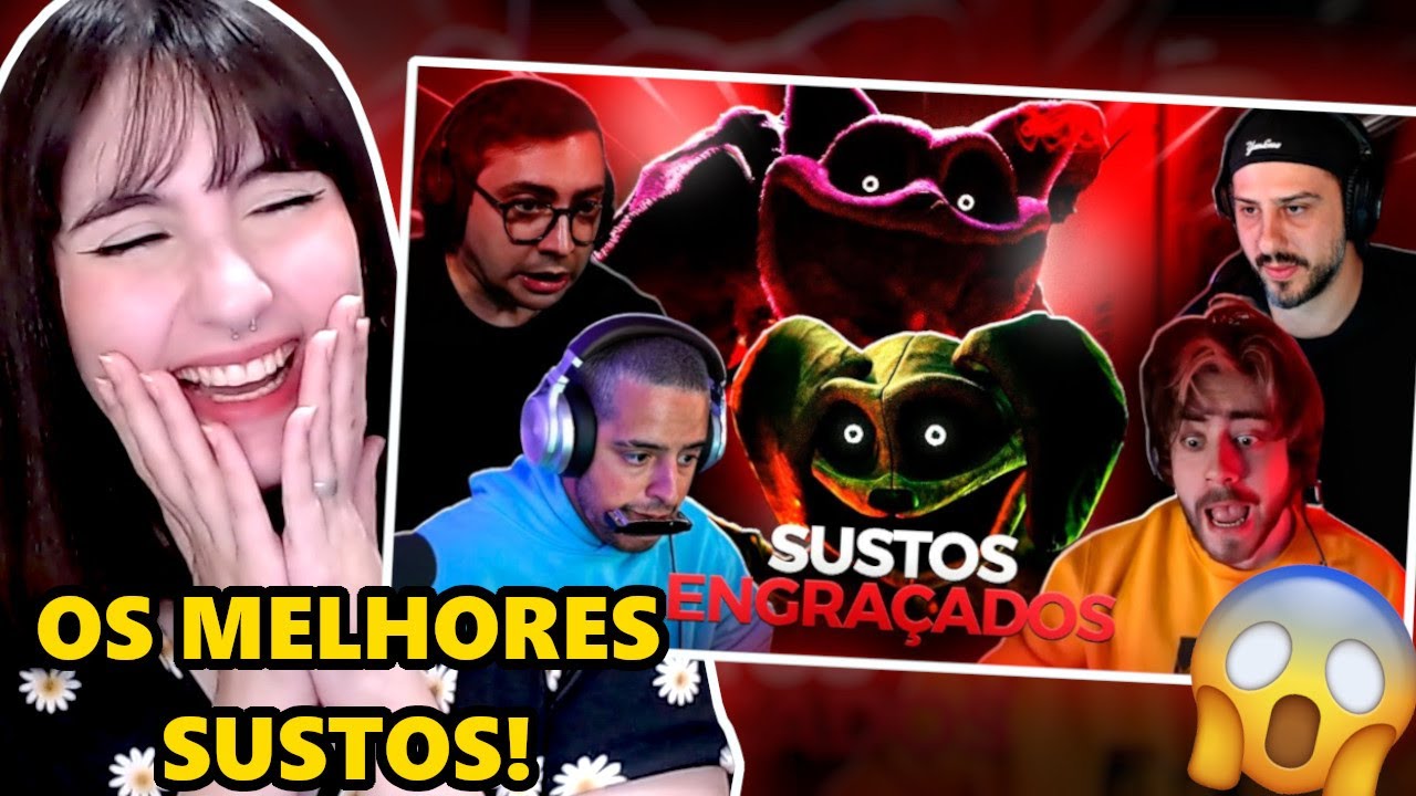 REAGINDO AOS MAIORES SUSTOS EM LIVE #18 - Streamers jogando Jogos de Terror