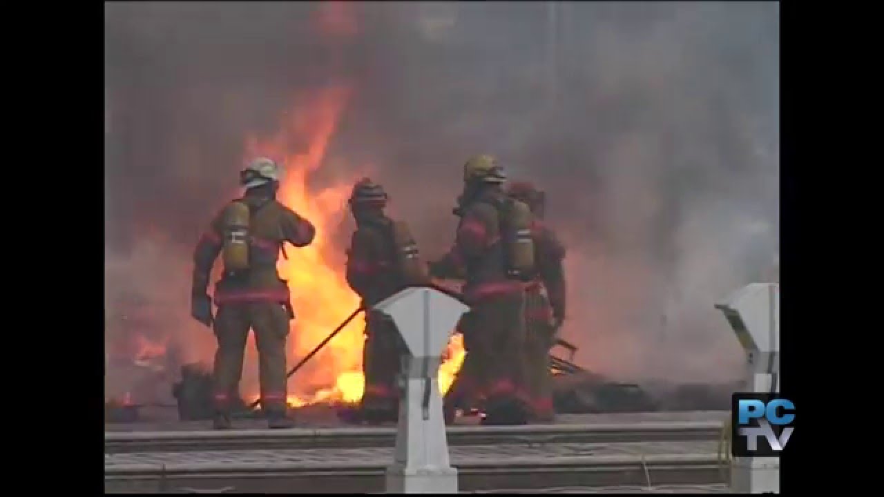 Gig Harbor Marina Fire in 2005 destroyed at least 50 boats