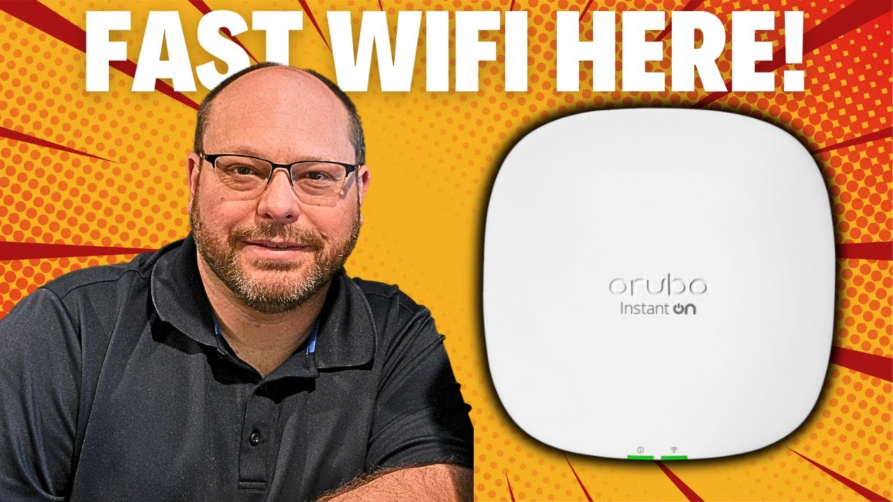 Получите сверхбыстрый Wi-Fi — HPE Networking Instant On AP25 WAP #hpenetworkinginstnaton