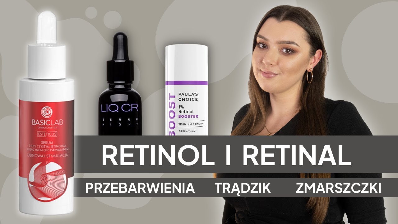 RETINOL - budowanie tolerancji, wskaz&oacute;wki&nbsp;i tipy | BasicLab, Paula's Choice, Liqpharm, Medik8