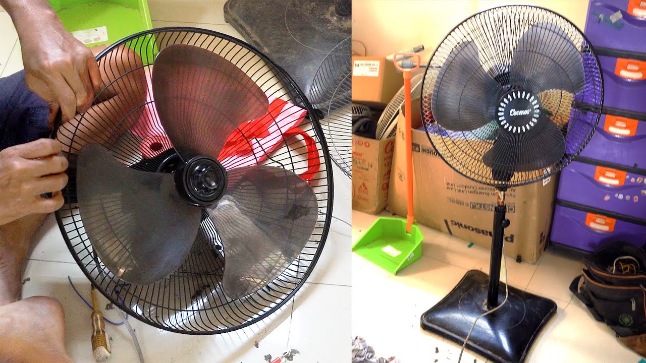 Broken Fan - Memperbaiki dan Membersihkan Kipas Angin Yang Mati