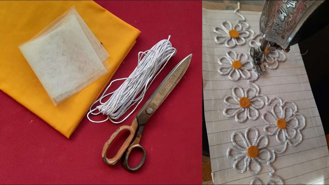 Stylish Dress Design | Sleeves and Trouser Design | Trendy Sleeves Dori Design | Dori Embroidery