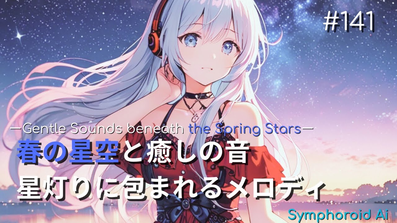 #141 春の星空と癒しの音｜星灯りに包まれるメロディ