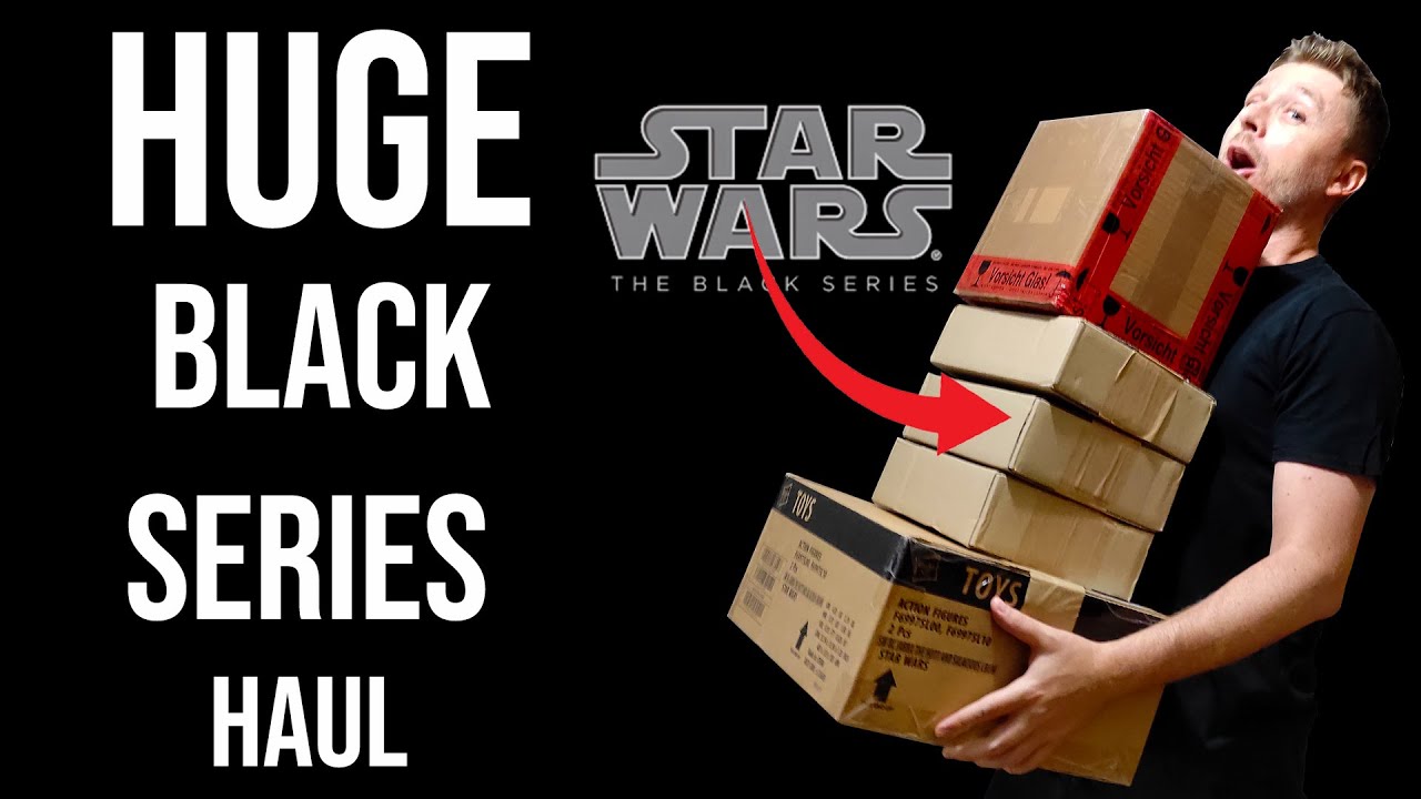 Ep371 HUGE Black Series Haul UNBOXING! New figures are here!