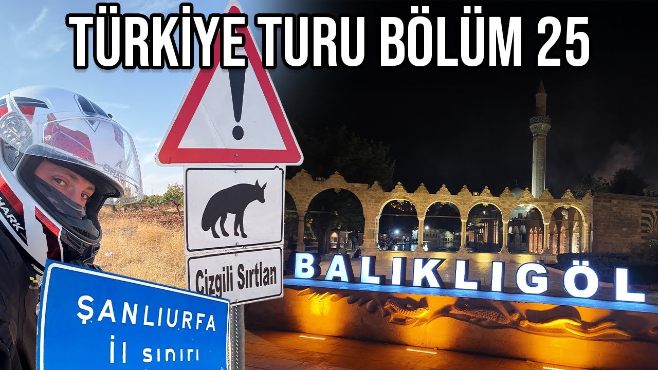 Adıyaman'dan Şanlıurfa'ya | Türkiye’nin En Güzel Motor Yollarından Biri | Kızılin Ve Fırat Nehri