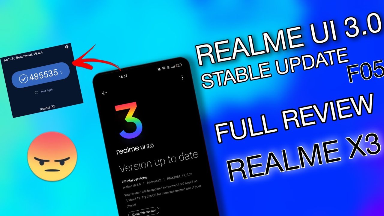 REALME X3 Realme UI 3.0 Stable Update F05 | Realme X3 latest update F05 full review
