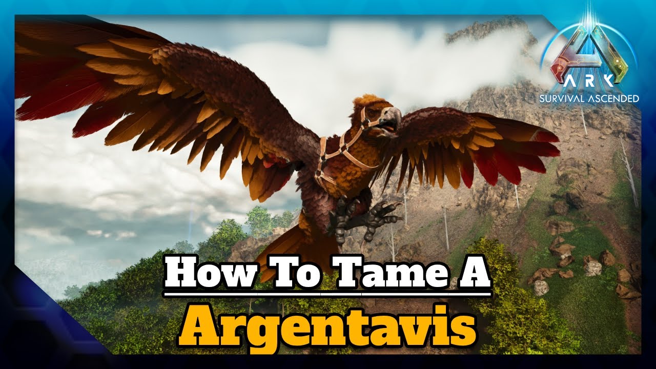 How to tame a Argentavis in Ark Ascended