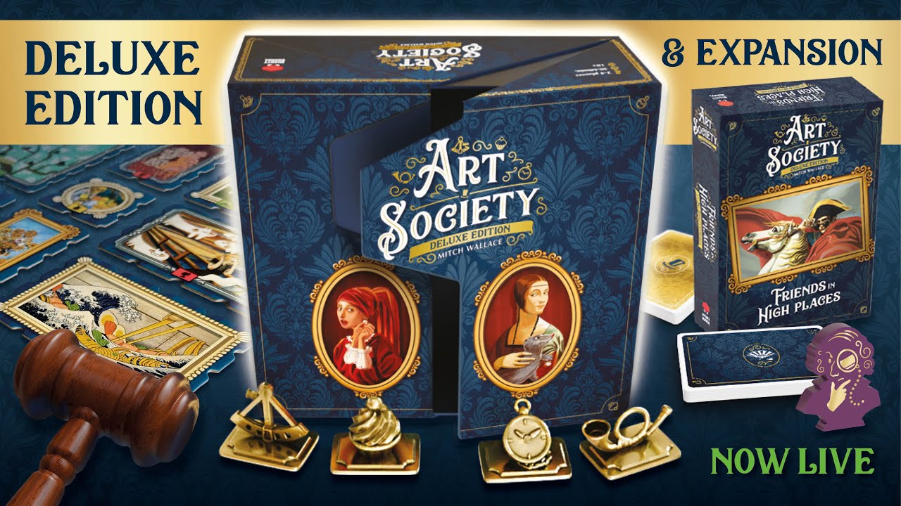 Art Society Deluxe Edition & Expansion - Kickstarter video