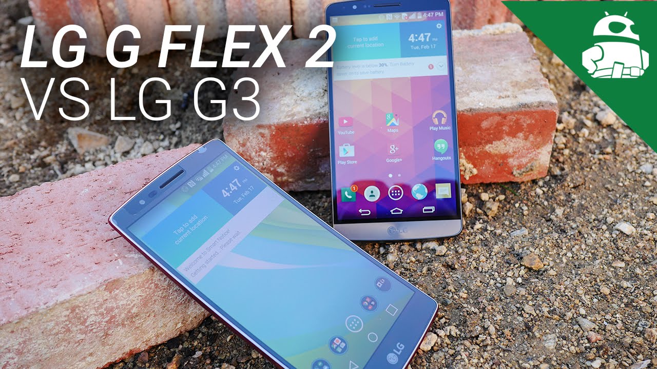 LG G Flex 2 vs LG G3