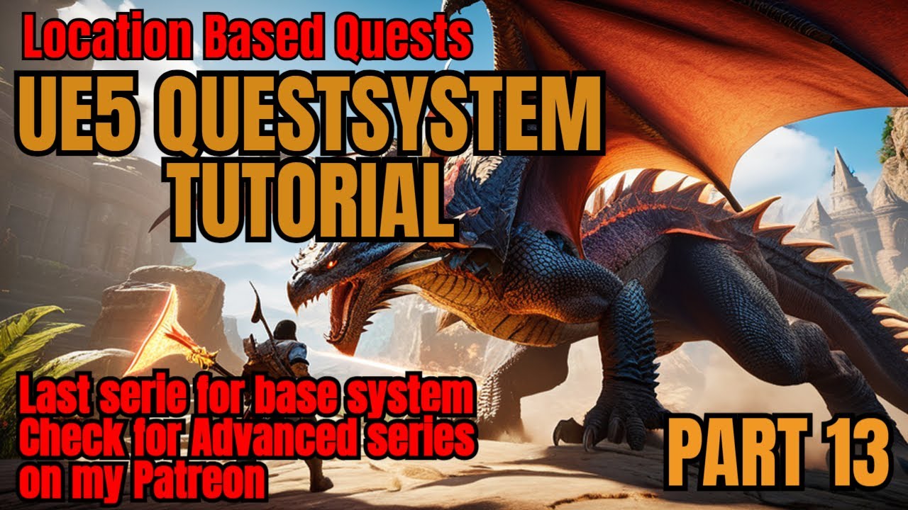 Unreal Engine 5 Quest System tutorial for beginners Part 13