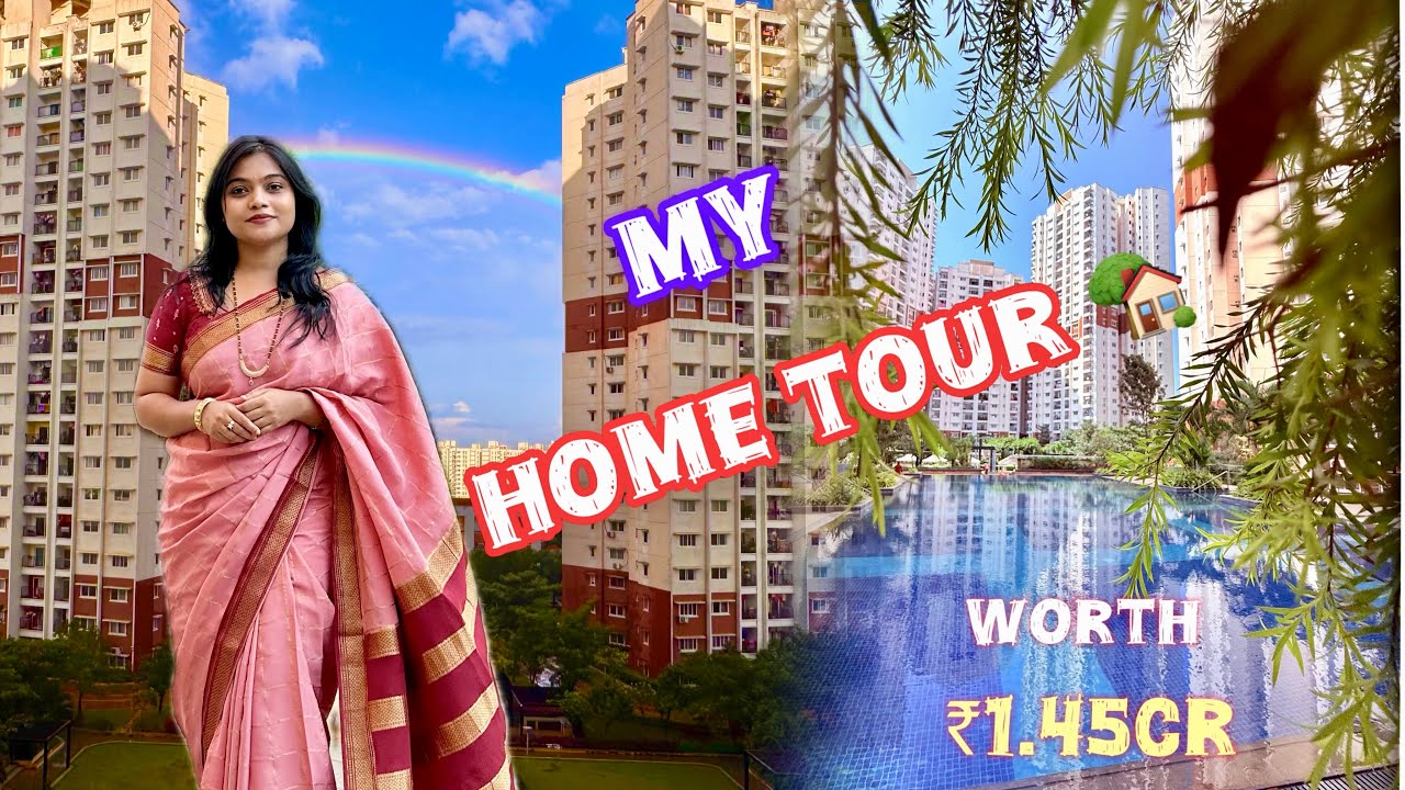 ನಮ್ಮ ಪುಟಾಣಿ ಗೂಡು🏠Home Tour ||Simple Modern Interior design || 2BHK Rate?? #kannadavlogs #hometour