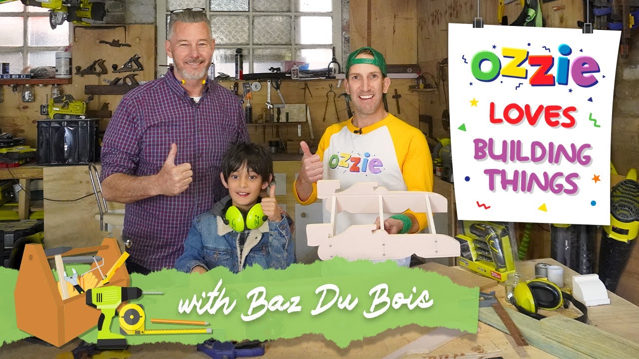 Barry Du Bois Teaches Kids To Build | Learn with Ozzie