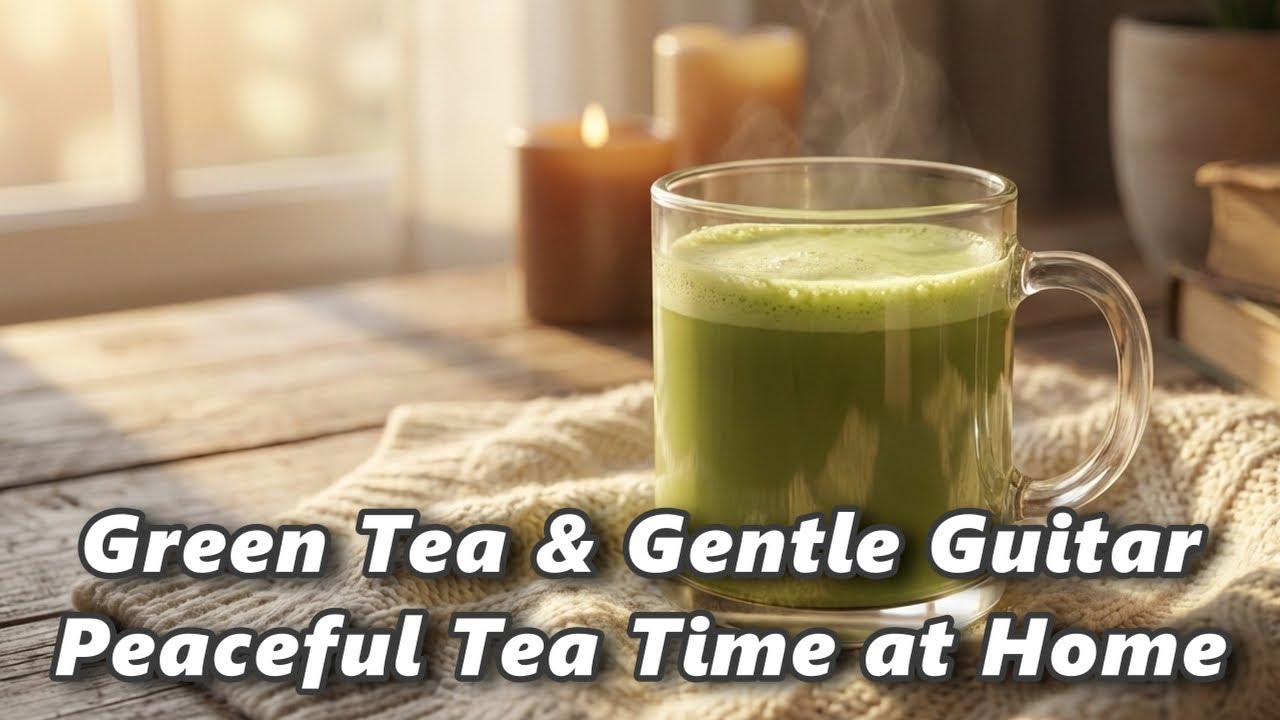 Green Tea & Acoustic Guitar: Peaceful Melodies for Your Home