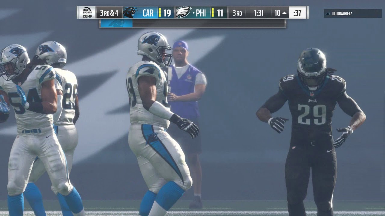 Madden 18 :: Fly Eagles, Fly! Eagles Vs. Panthers Madden NFL 18 Online Gameplay