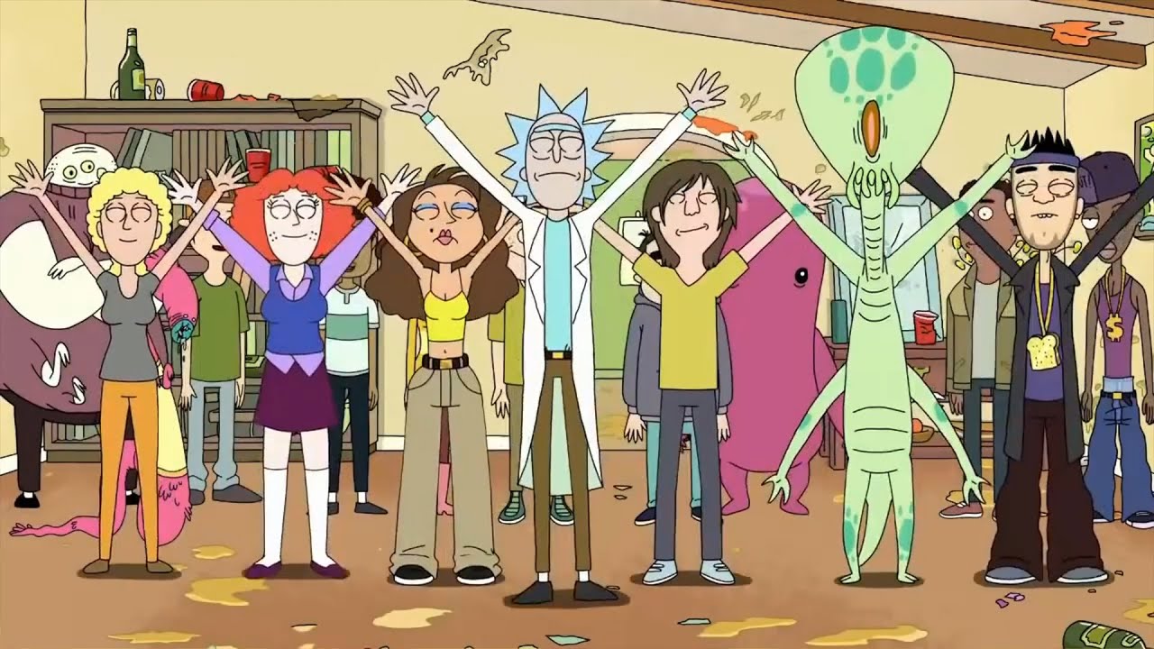 DRET aka DREAMER / Soundrugs - Demony (Dan Sintribe Remix) (Rick & Morty Music Video)
