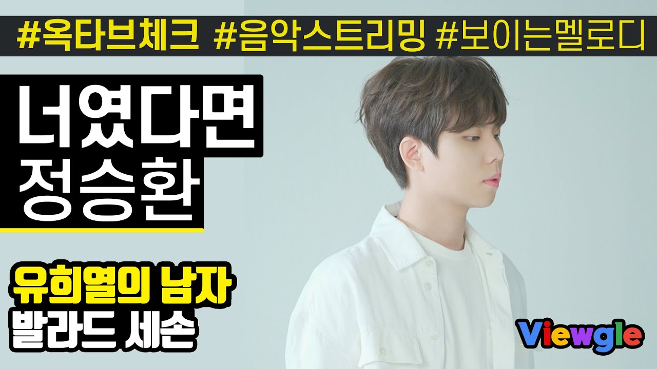 [보이는 멜로디] 정승환 - 너였다면 옥타브 체크