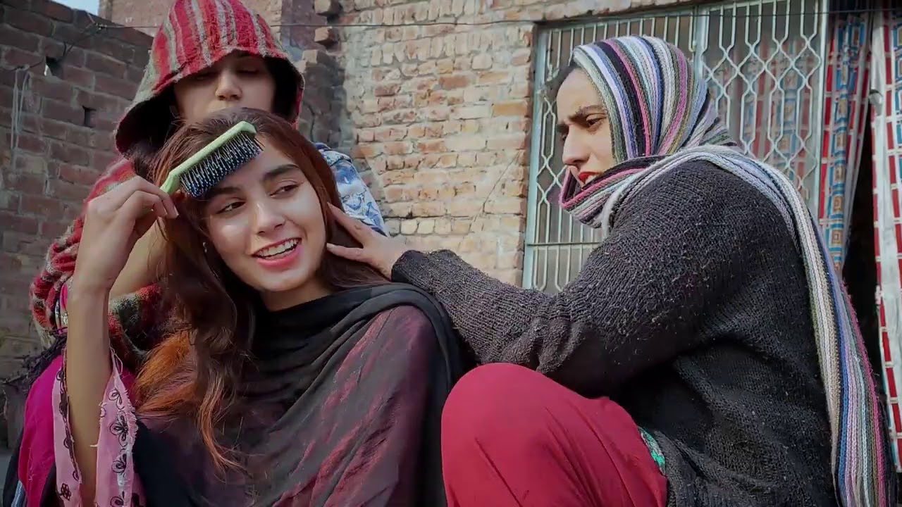 Lice Nits Picking on Silky Colored Hairs | ASMR Pakistan