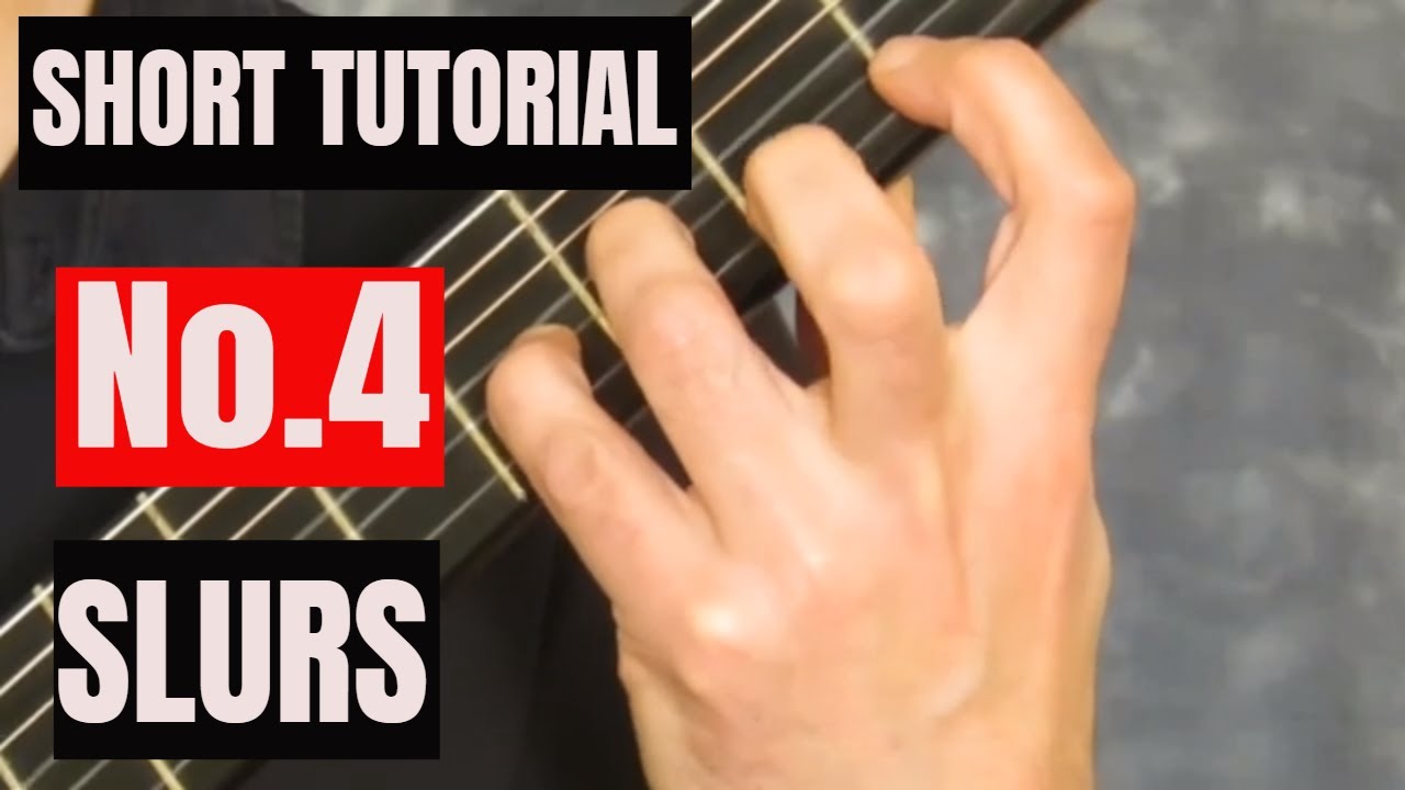 One of the best slur exercises for classical guitar.