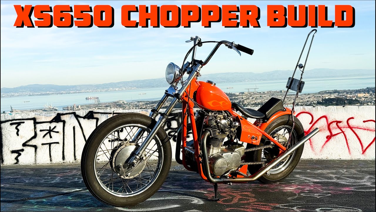 СБОРКА ЧОППЕРА YAMAHA XS650 ЗАВЕРШЕНА!!