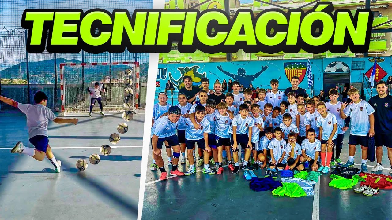 31 ni&ntilde;os entrenando con Pol Pacheco (Bar&ccedil;a) | Tecnificaci&oacute;n #2