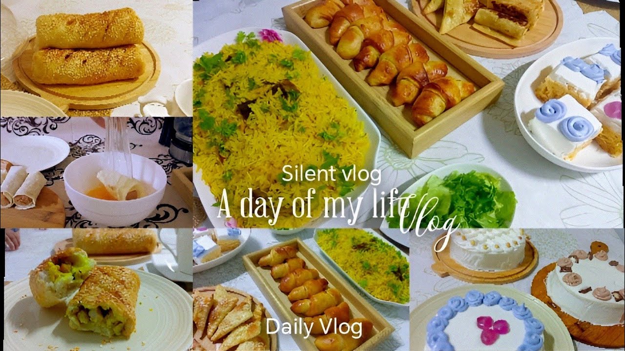 Slow living|Special day|Baking,cooking,busy day|Silent vlog 