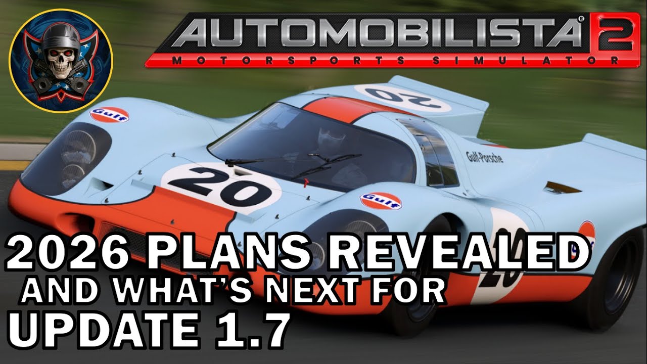 Что нового в дорожной карте Automobilista 2 на 2026 год? Крупные обновления, прогресс в режиме ка...