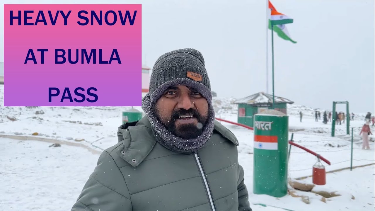 Ep 3 - Heavy Snow at Bumla Pass | India-China border