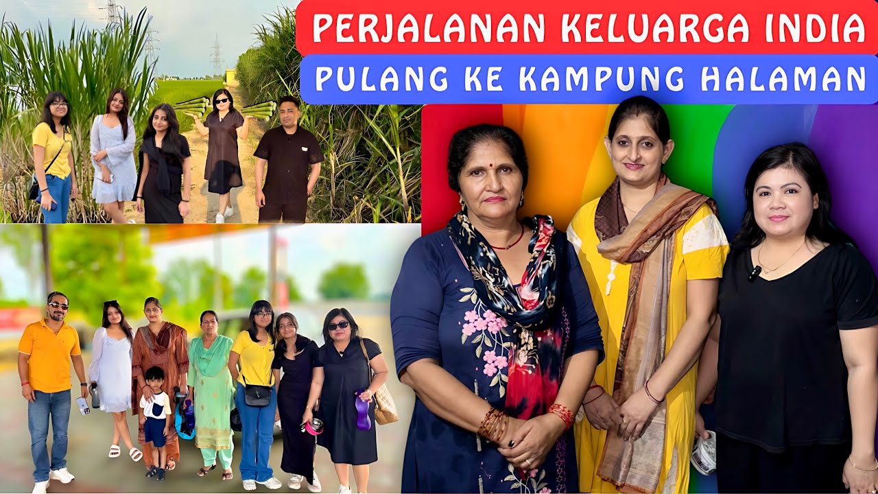 Perjalanan Keluarga India Pulang Ke Kampung Halaman‼️Tinggal Di India‼️
