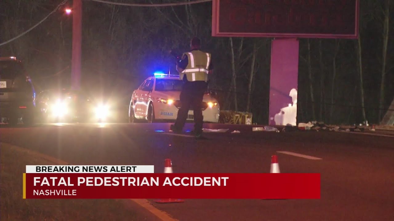 Fatal pedestrian crash in South Nashville