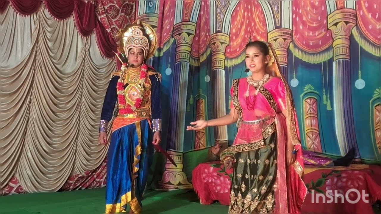 पिताजी कैसे व्याकुल है हमें माता बता दीजिए रामलीला कमेटी थापला deepak saund satpuli 9690455391