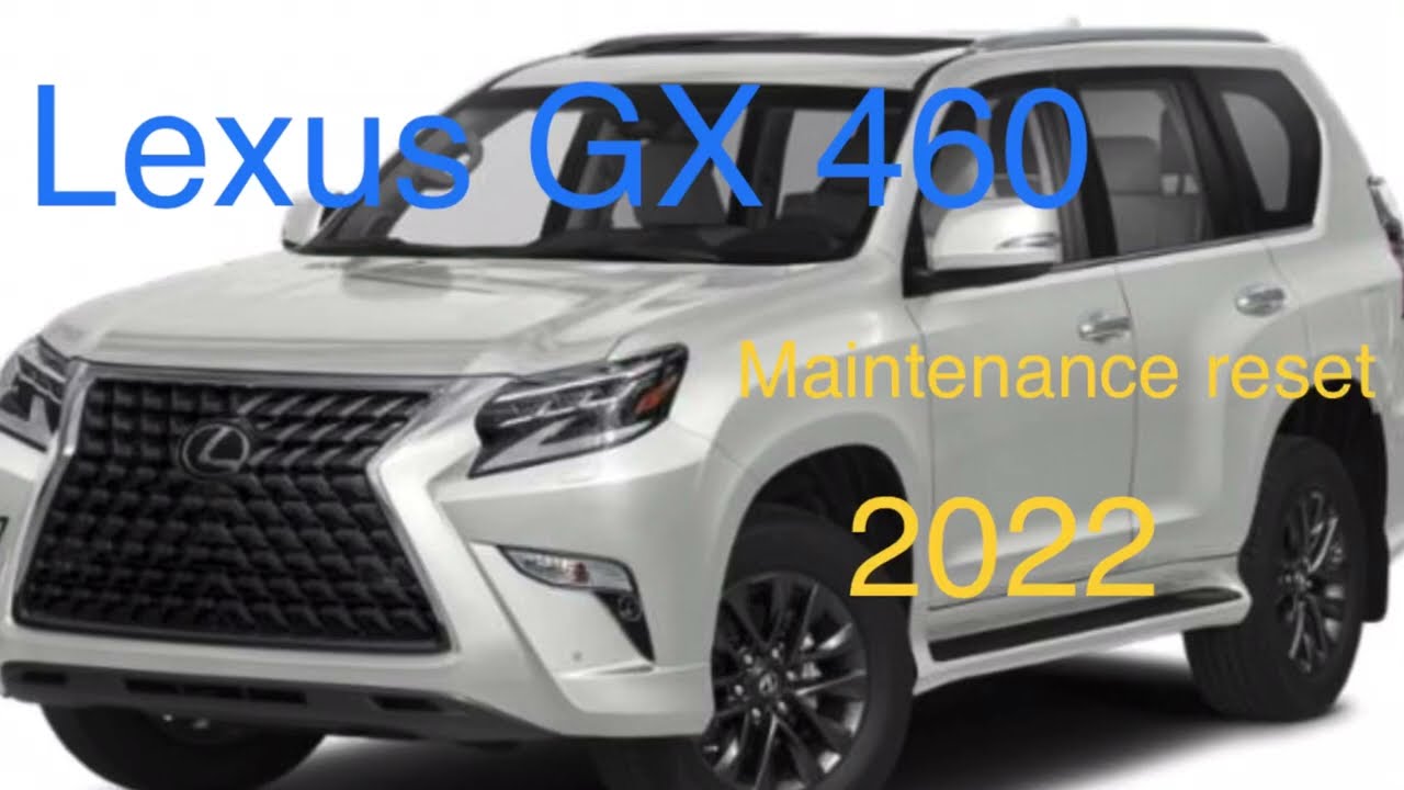 Lexus Gx 460/oil filter change/maintenance reset