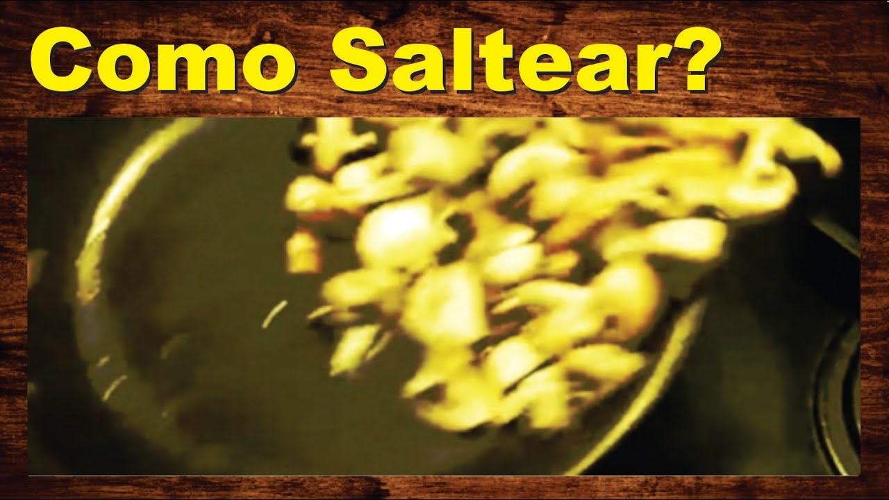 🔪 COMO SALTEAR ALIMENTOS Perca o medo