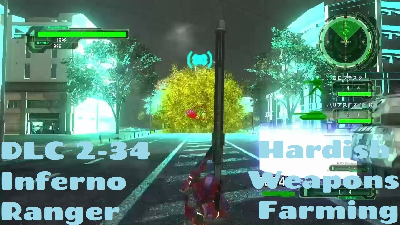 EDF 6 DLC 2-34 Inferno Weapons Farming the hardish Scylla Massacre Ranger ( Earth Defense Force 6 )